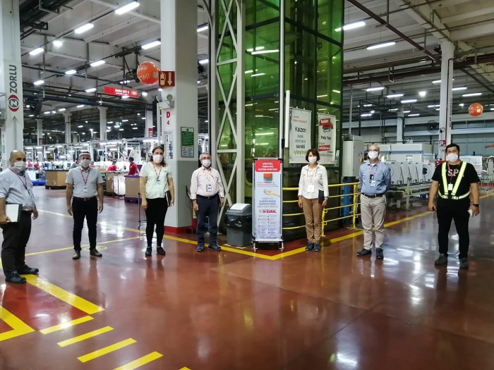 Vestel, TSE’den Covid-19 Güvenli Üretim Belgesi aldı