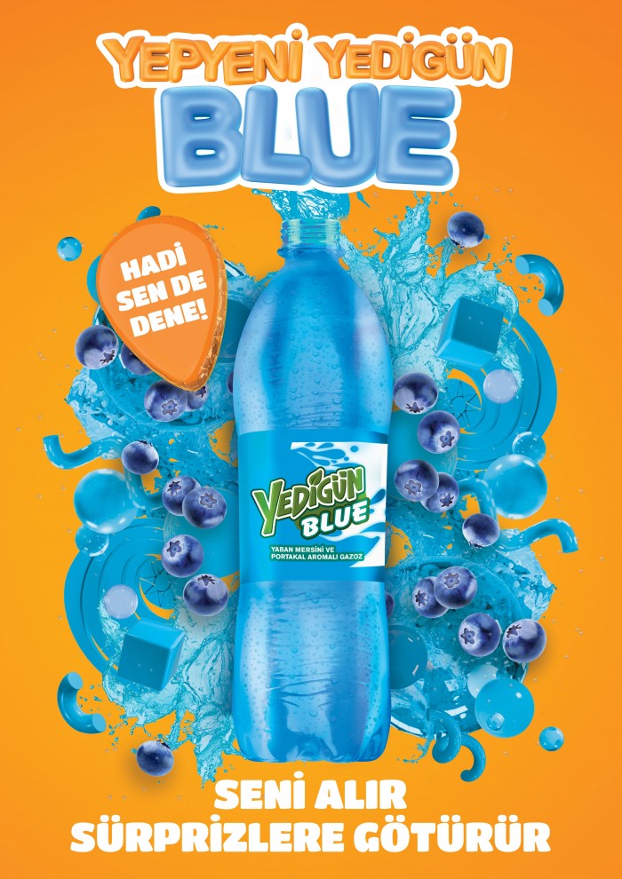 Yepyeni lezzet Yedigün Blue