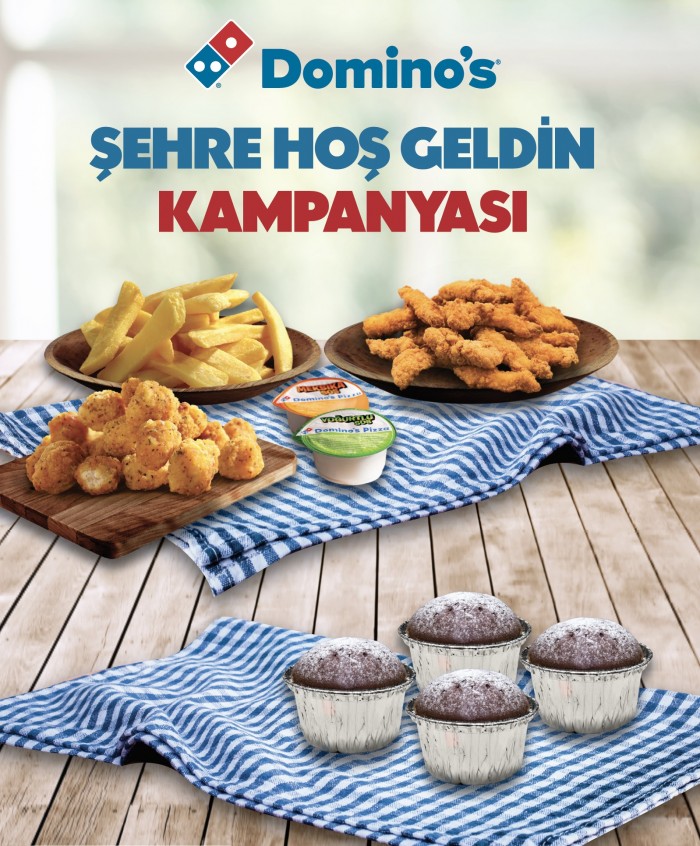 Tatilden şehre dönenlere Domino’s’tan “hoş geldin” fırsatı