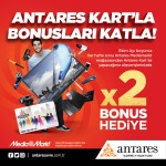 Antares Kart’la bonusları katla