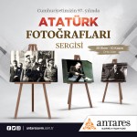 29 Ekim'e özel Atatürk fotoğrafları sergisi Antares'te