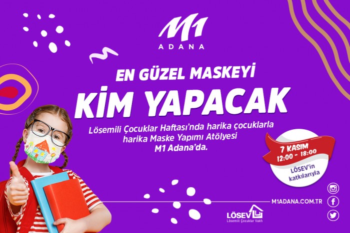 En güzel maskeler M1 Adana’da