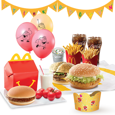 McDonald’s’tan doğum gününü evde geçiren çocuklara sürpriz
