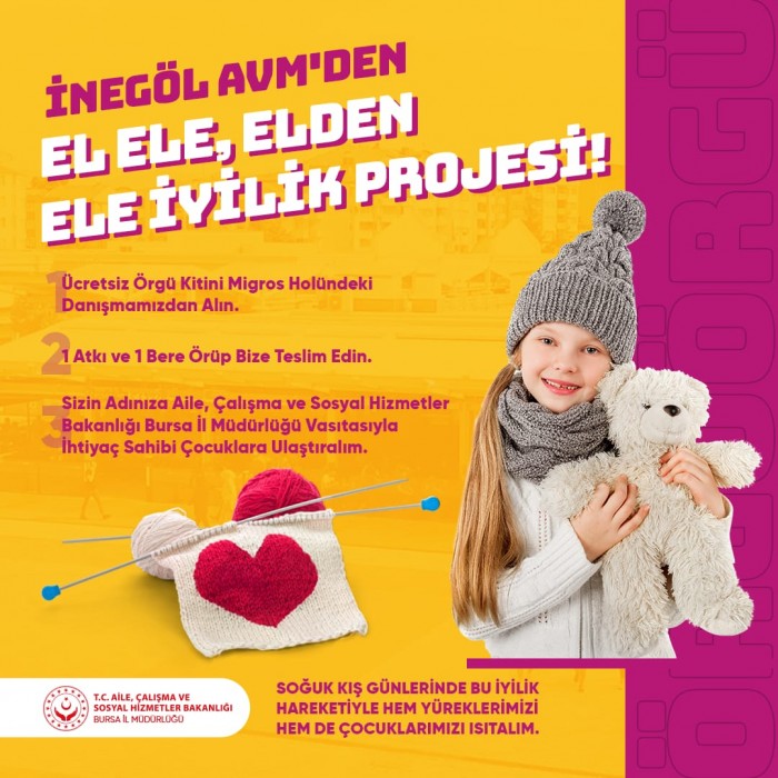İnegöl AVM'de şubat ayı içinizi ısıtacak