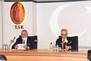 TCMB Başkanı Ağbal, TESK'i ziyaret etti