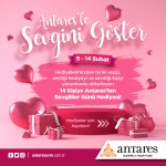 Ankara’nın Alışveriş ve Yaşam Yıldızı Antares’le sevgini göster