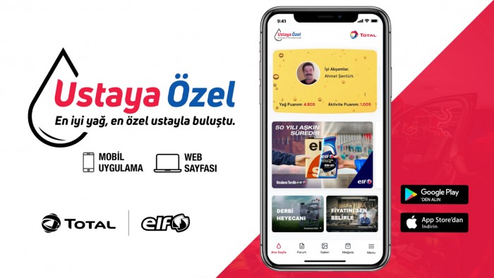 TOTAL’den özel servislere benzersiz uygulama