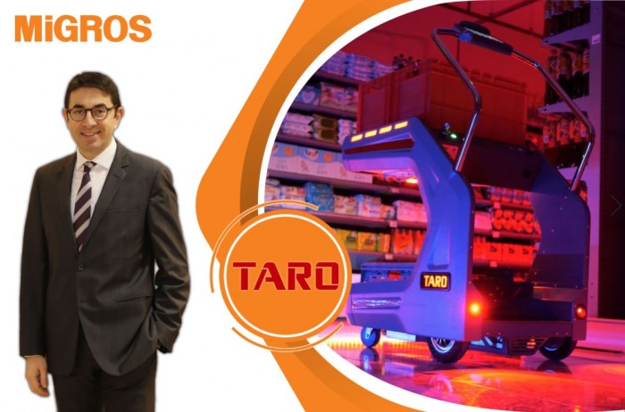 Migros’tan Dünyada Bir İlk: Robot Taro