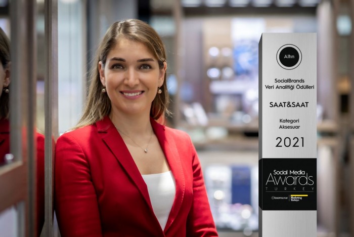 Saat&Saat Social Media Awards Turkey 2021’de altın ödülün sahibi oldu