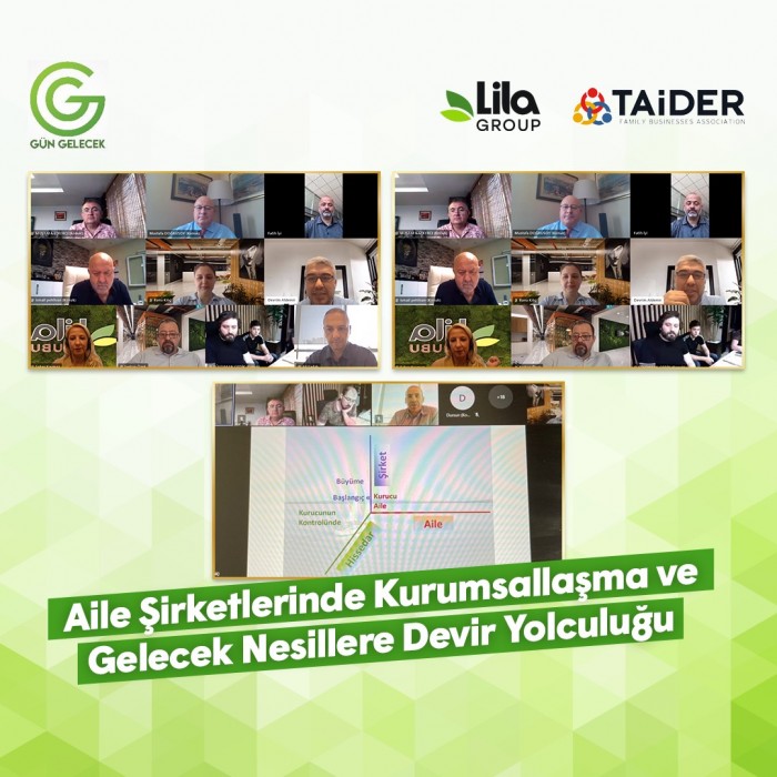 Lila Group’un ‘Gün Gelecek Platformu’ndan aile şirketlerine kurumsallaşma eğitimi