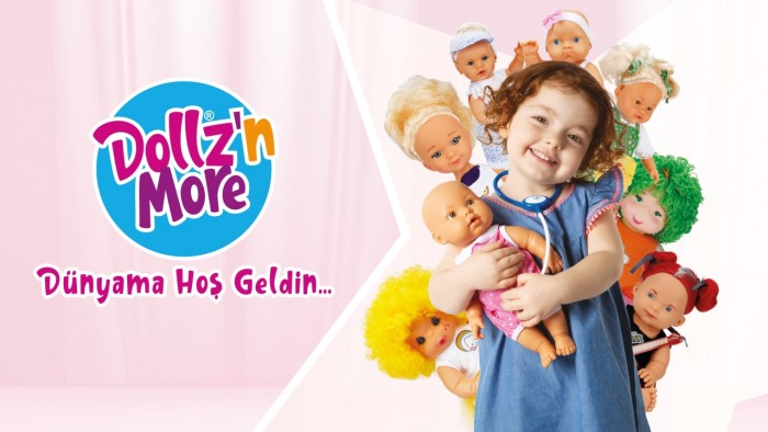 Çocukların vazgeçilmez oyun arkadaşı “Dollz’n More” bebekler