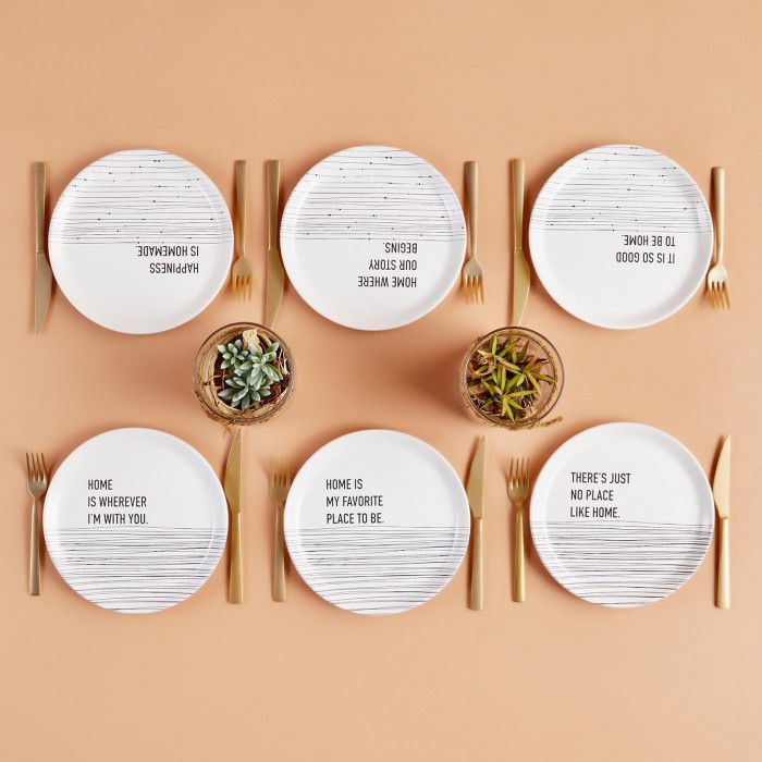 Bella Maison home motto pasta tabağı seti ile mottonuz sofranızda