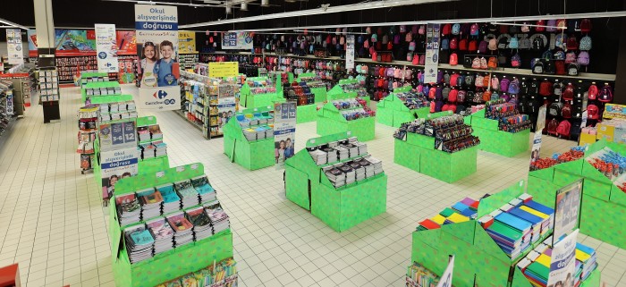 Kırtasiye ve okul alışverişinde doğrusu CarrefourSA’da