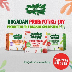 Doğadan Probiyotikli Çay ile bağışıklığınızı destekleyin