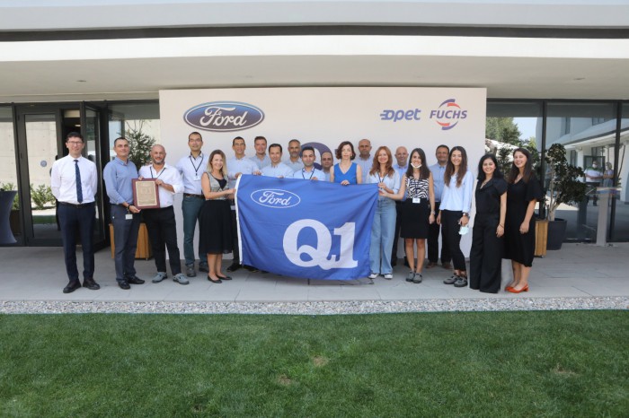 Opet Fuchs’un madeni yağ tesisine “Ford Q1 Kalite Sertifikası”