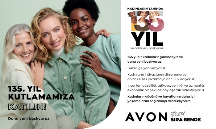 Avon’dan 135.yılına özel ayrıcalıklı yeni kazanç modeli