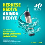 M1Konya AVM, yeni kampanyası ile herkese anında hediye veriyor
