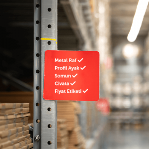 İşletmelerin en çok tercih ettikleri metal raf ve fiyat etiketlikleri neler