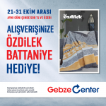Güvenli Alışveriş Belgesini yenileyen Gebze Center AVM’den ısıtan kampanya