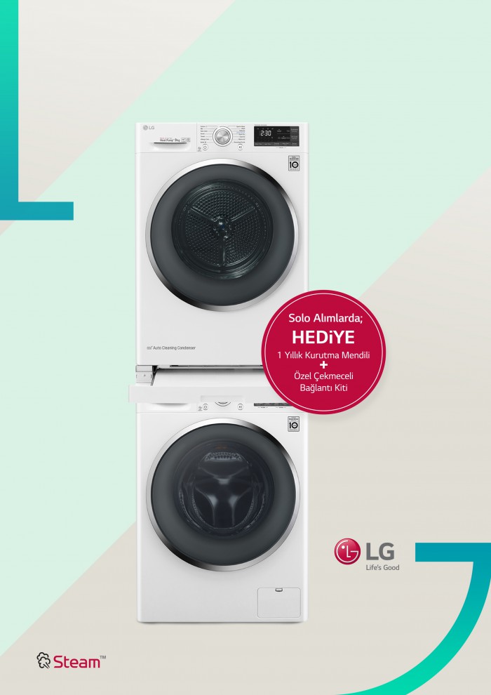 LG’den hassas bünyelere özel kurutma makinesi