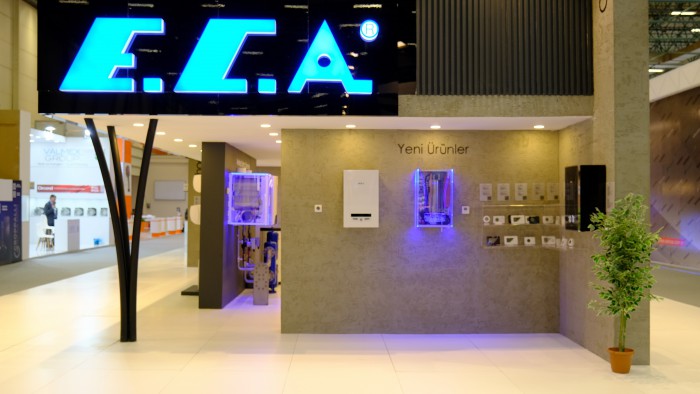 E.C.A. elektrikli kombisi ile ISK-SODEX Fuarı’na damga vurdu