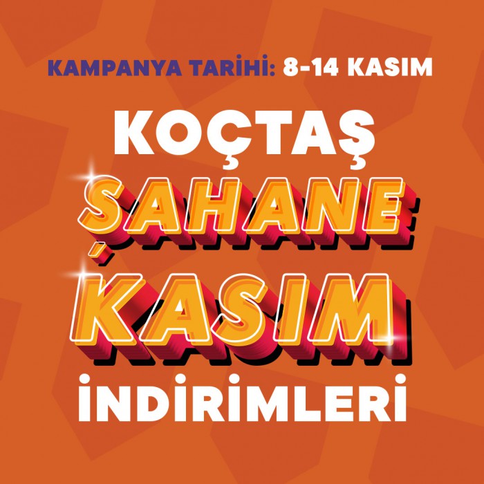 Koçtaş’ta Kasım Ayına özel şahane indirimler başlıyor