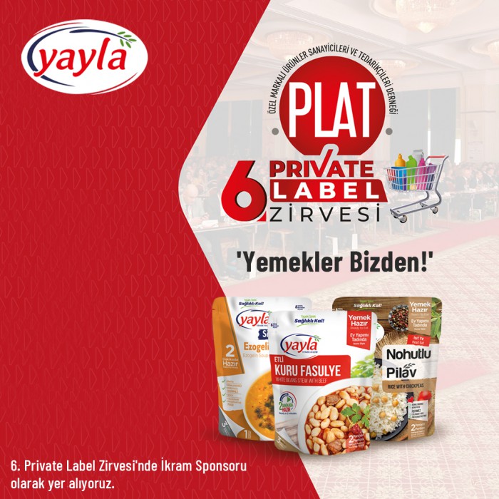 Yayla Agro, 6. Private Label Zirvesi’nin ikram sponsoru oldu