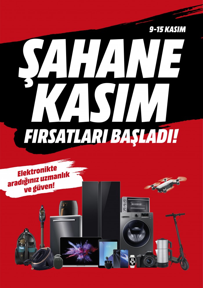 MediaMarkt’ın Şahane Kasım indirimleri sürüyor
