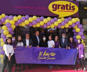 Gratis, Türkiye’nin her yerinde hizmet veren tek kişisel bakım marketi oldu