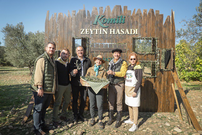 24. Komili Zeytin Hasadı Kültür rotasının izinde gerçekleştirildi