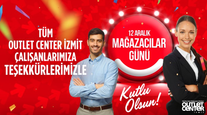 Outlet Center İzmit’te 12 Aralık Mağazacılar Günü