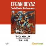 Ünlü ressam Efgan Beyaz Bilkent Center’da