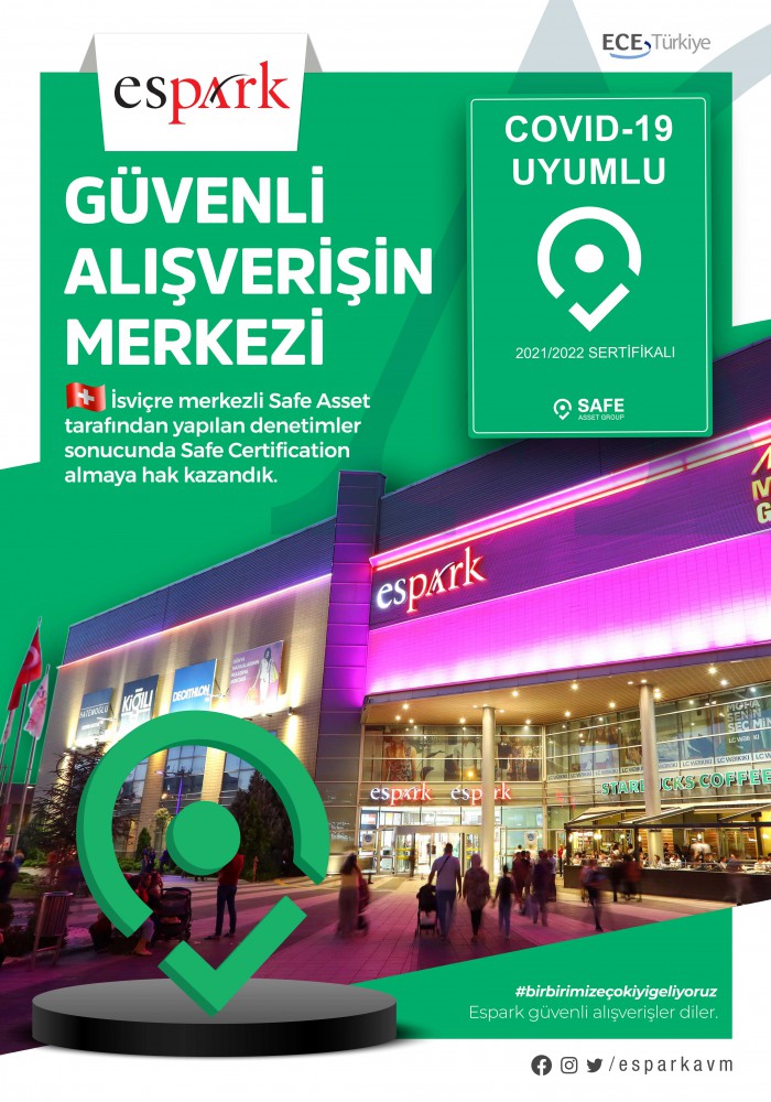 Espark, Safe Certification Belgesi almaya hak kazandı