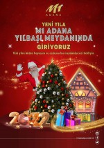 Yeni yılın çoşkusu aralık ayı boyunca M1 Adana’da