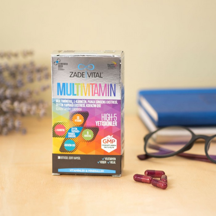 Zade Vital Multivitamin Kapsül ile her mevsim zinde kalın