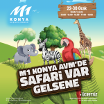 M1Konya AVM’de sömestr tatiline özel safari atölyesi