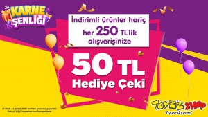 Toyzz Shop mağazalarında karne şenliği başladı