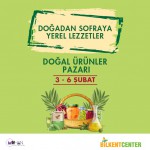 Doğal ürünler pazarı 3-6 Şubat'ta Bilkent Center’da