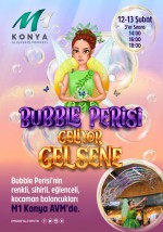 M1Konya AVM herkesi baloncukların sihirli dünyasına bekliyor