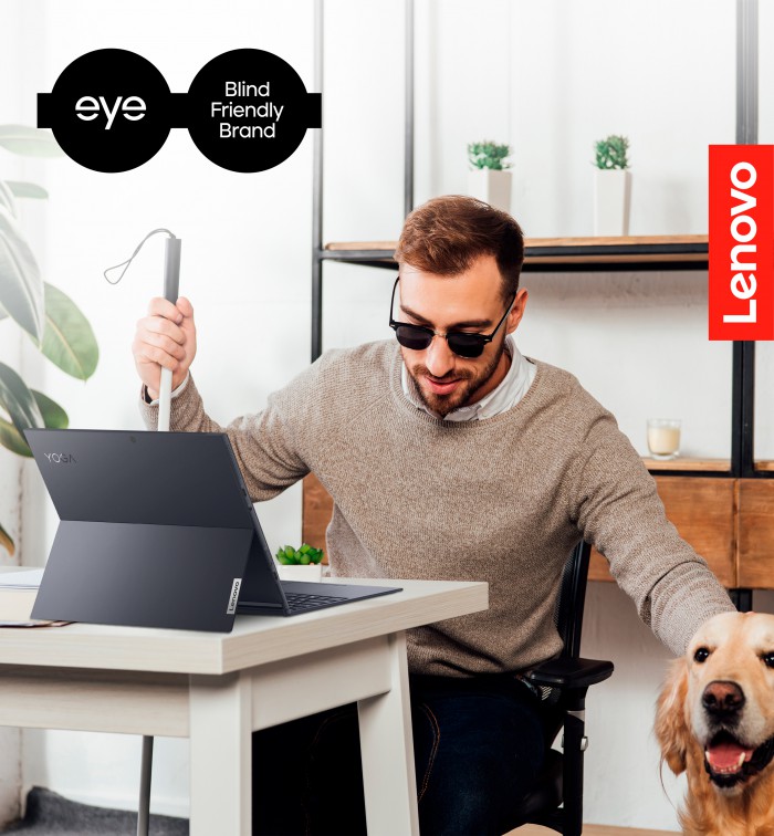 Türkiye’nin ilk “görme engelsiz bilgisayar markası” Lenovo oldu