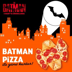 Little Caesars Haliç’te özel tasarımlı şubesiyle Batman’i selamlıyor