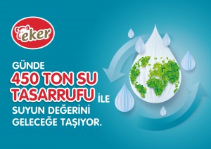 Eker, günde 450 ton tasarrufa ulaştı