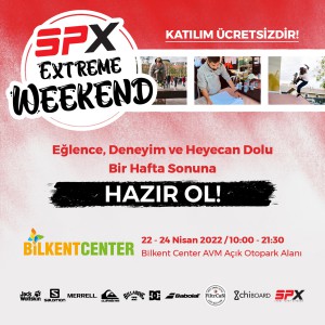 Spor tutkunları SPX Extreme weekend ile Bilkent Center’da