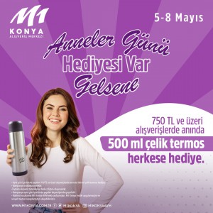 M1Konya AVM’den Anneler Günü hediyesi