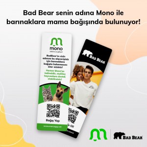Bad Bear, Patili dostlara Mono App ile destek oluyor