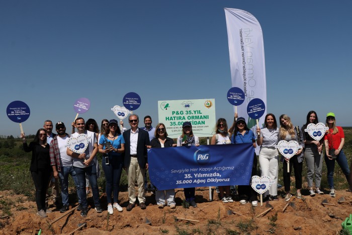 P&G Türkiye’den 35’inci yılında 35 bin ağaç