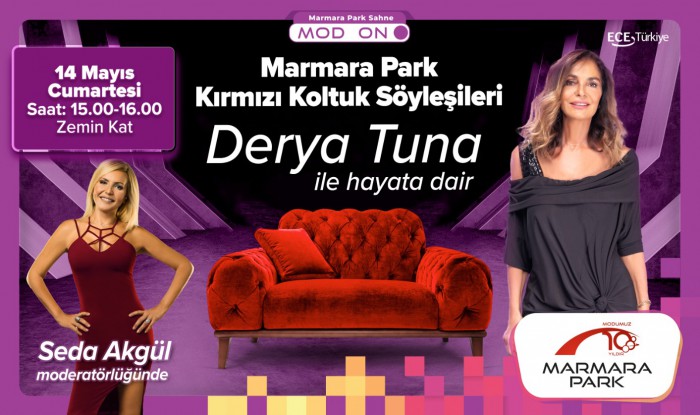 Derya Tuna Kırmızı Koltuk’ta