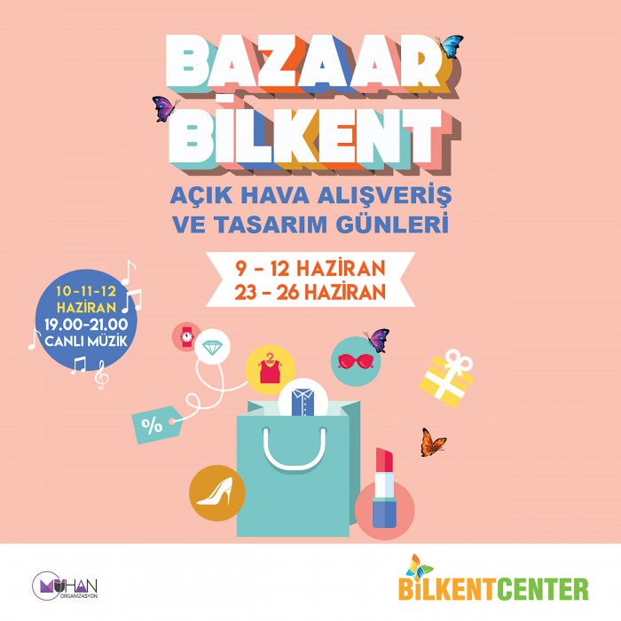 Başkentliler alışveriş ve tasarım günleri ile Bilkent Center’da