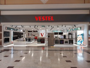 M1Konya AVM Vestel mağazası yenilendi