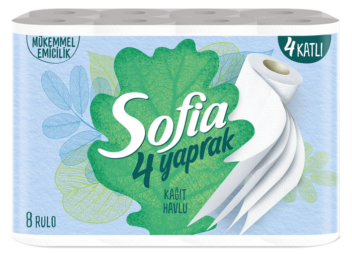 Mükemmel konforun 4 katlı hâli Sofia 4 yaprak